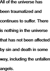 All of the universe has