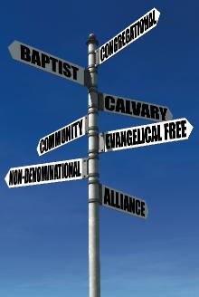 ChurchDirectionSign