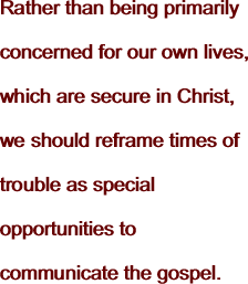 Rather than being primarily concerned