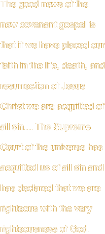 The good news of the