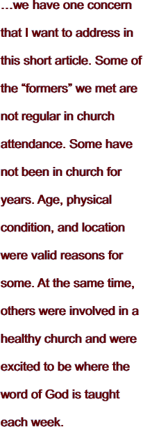 …we have one concern that