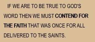 IF WE ARE TO BE