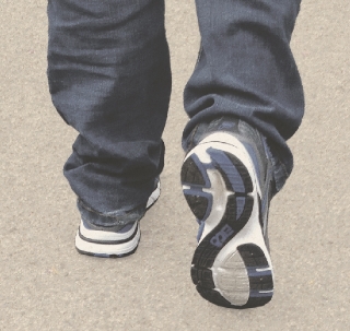 Walking away